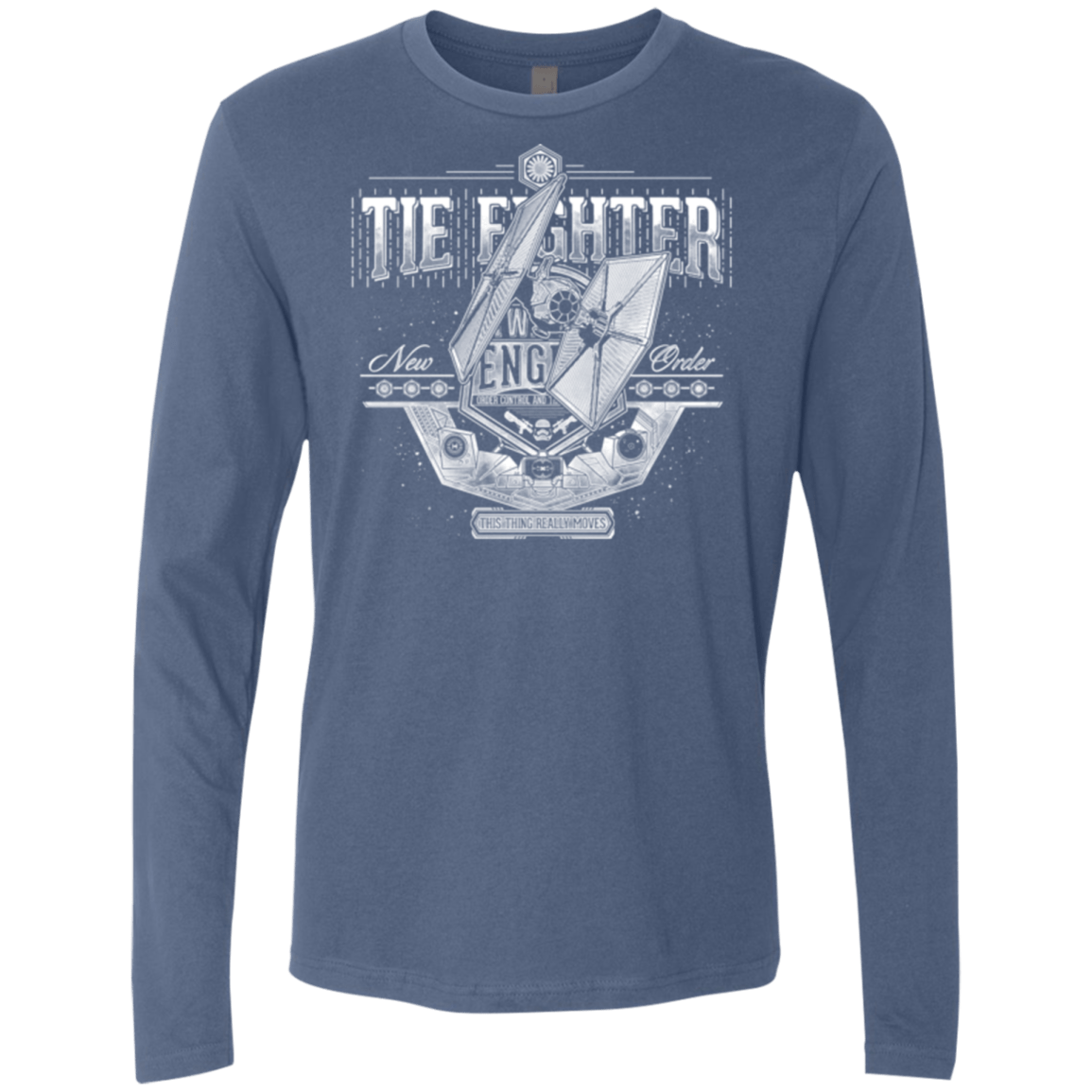 T-Shirts Indigo / Small New Order Men's Premium Long Sleeve