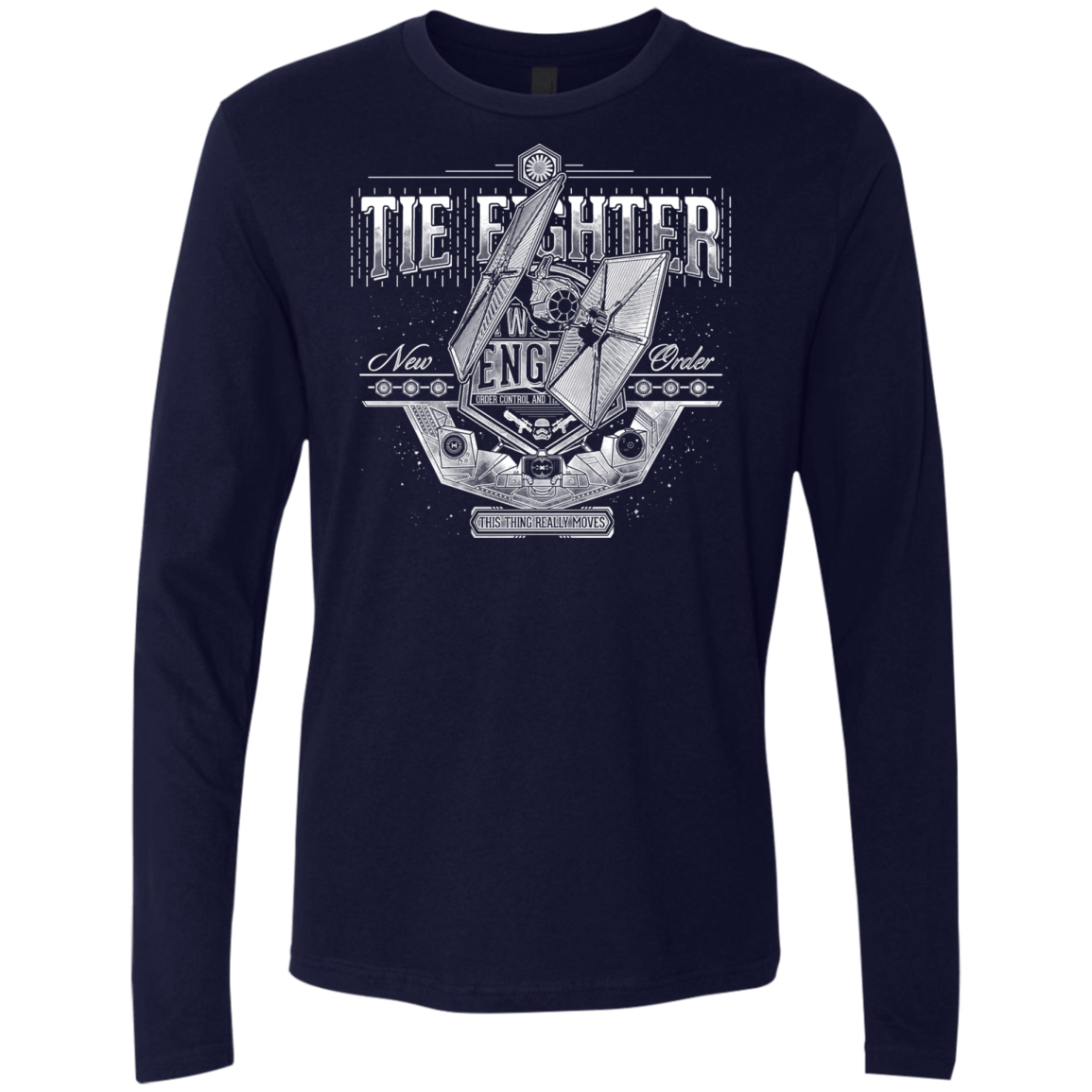 T-Shirts Midnight Navy / S New Order Men's Premium Long Sleeve