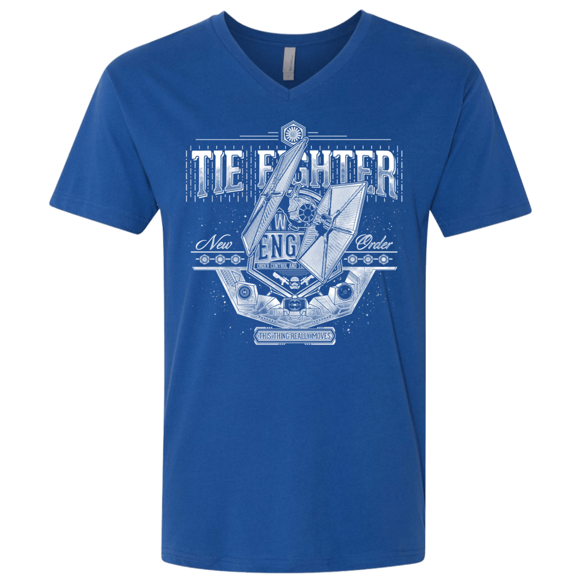 T-Shirts Royal / X-Small New Order Men's Premium V-Neck