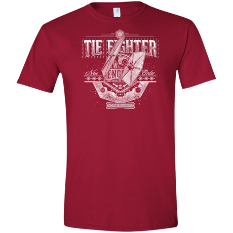 T-Shirts Cardinal Red / S New Order Men's Semi-Fitted Softstyle