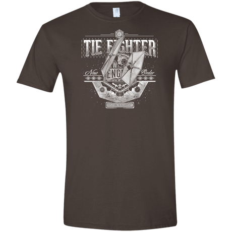 T-Shirts Dark Chocolate / S New Order Men's Semi-Fitted Softstyle