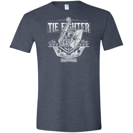 T-Shirts Heather Navy / S New Order Men's Semi-Fitted Softstyle