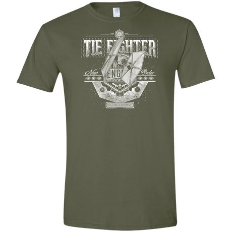 T-Shirts Military Green / S New Order Men's Semi-Fitted Softstyle