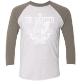 T-Shirts Heather White/Vintage Grey / X-Small New Order Men's Triblend 3/4 Sleeve