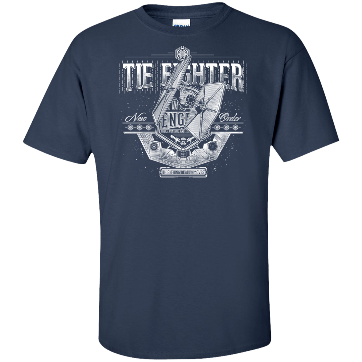 T-Shirts Navy / XLT New Order Tall T-Shirt