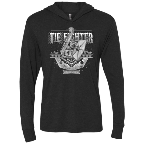 T-Shirts Vintage Black / X-Small New Order Triblend Long Sleeve Hoodie Tee