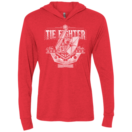 T-Shirts Vintage Red / X-Small New Order Triblend Long Sleeve Hoodie Tee