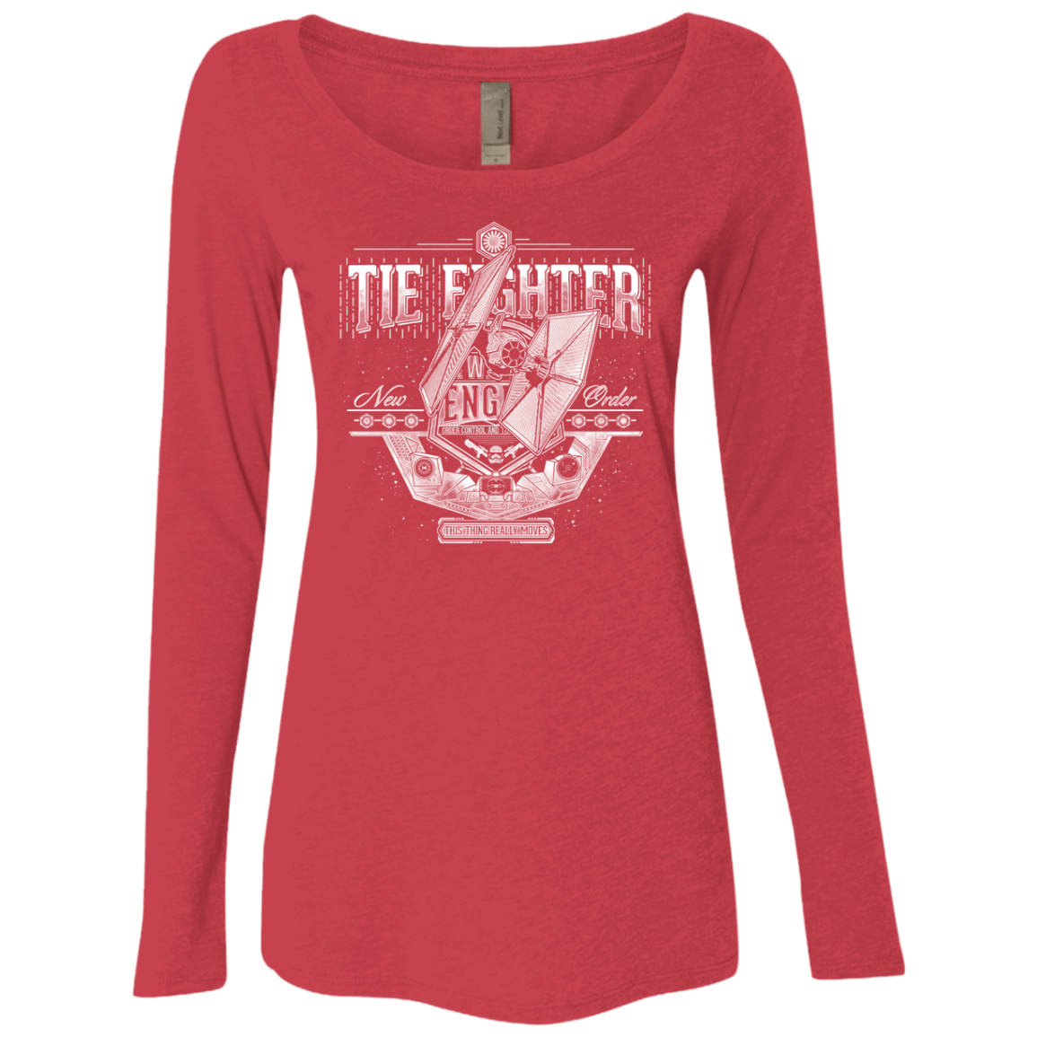 T-Shirts Vintage Red / S New Order Women's Triblend Long Sleeve Shirt