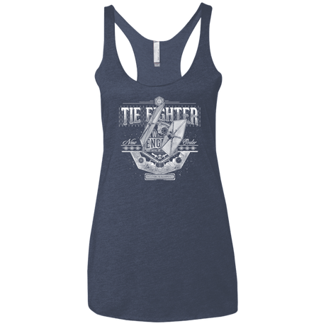 T-Shirts Vintage Navy / X-Small New Order Women's Triblend Racerback Tank