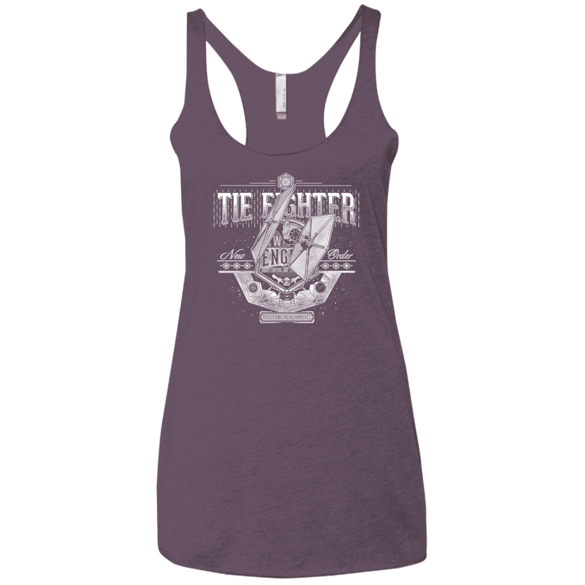 T-Shirts Vintage Purple / X-Small New Order Women's Triblend Racerback Tank