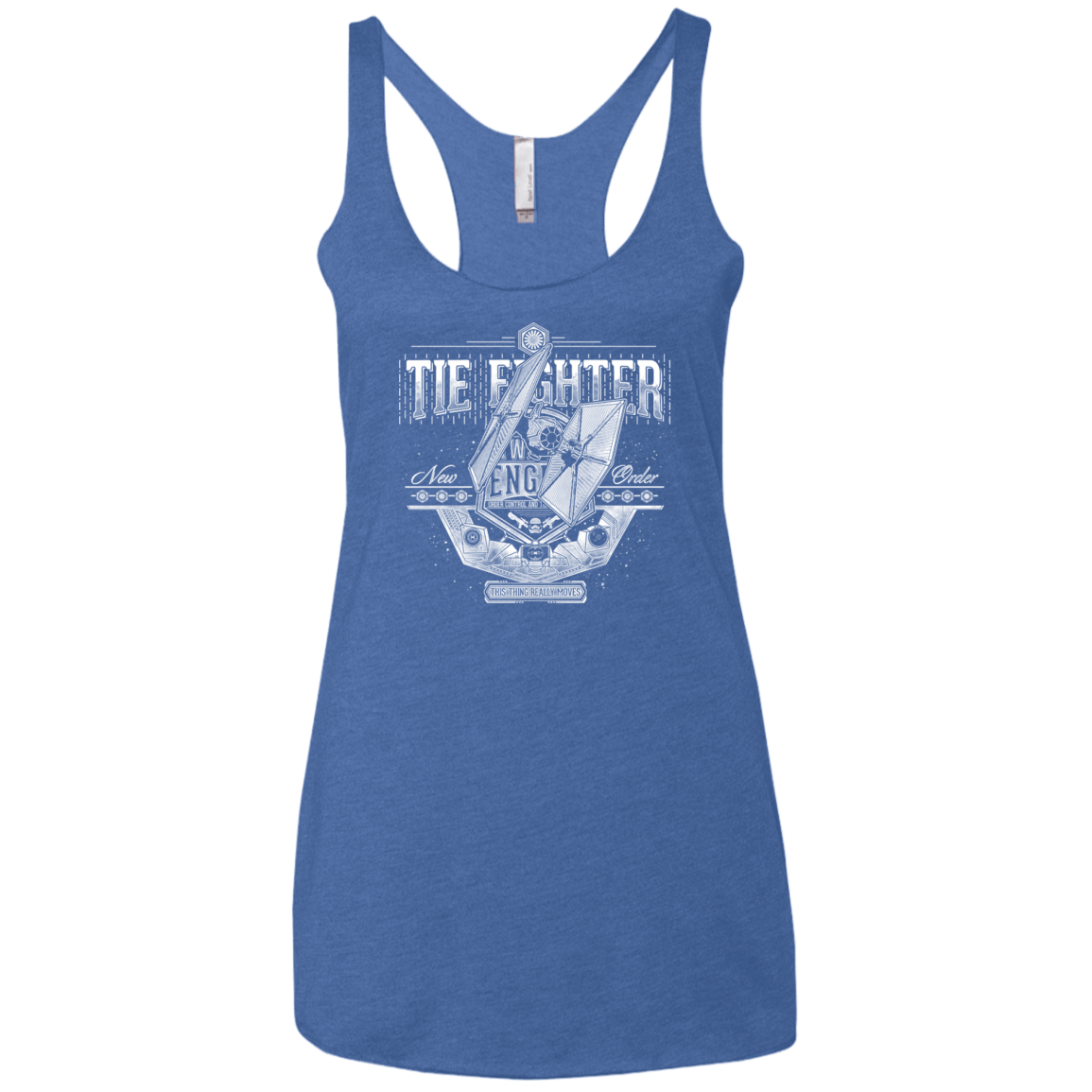T-Shirts Vintage Royal / X-Small New Order Women's Triblend Racerback Tank