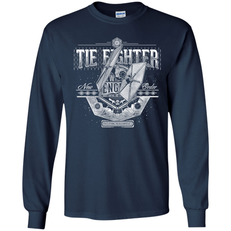 T-Shirts Navy / YS New Order Youth Long Sleeve T-Shirt