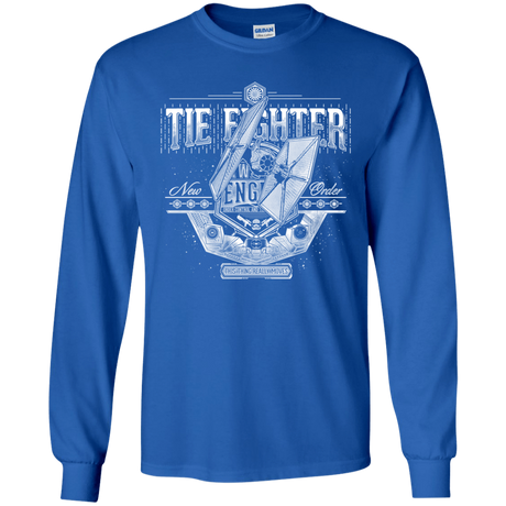 T-Shirts Royal / YS New Order Youth Long Sleeve T-Shirt