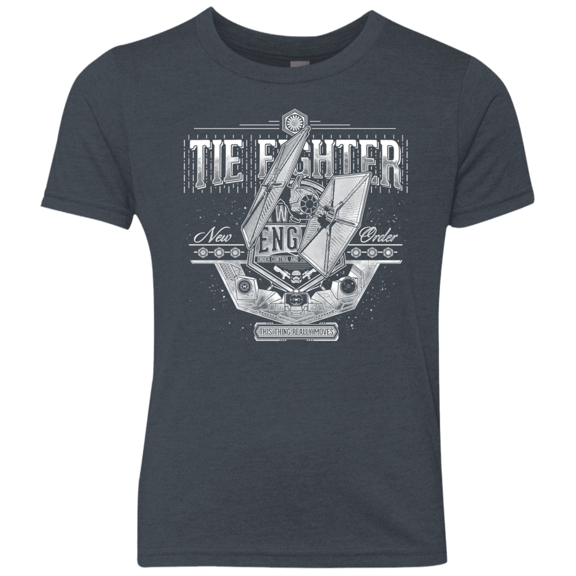 T-Shirts Vintage Navy / YXS New Order Youth Triblend T-Shirt