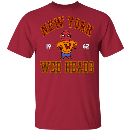 T-Shirts Cardinal / S New York Web Heads T-Shirt