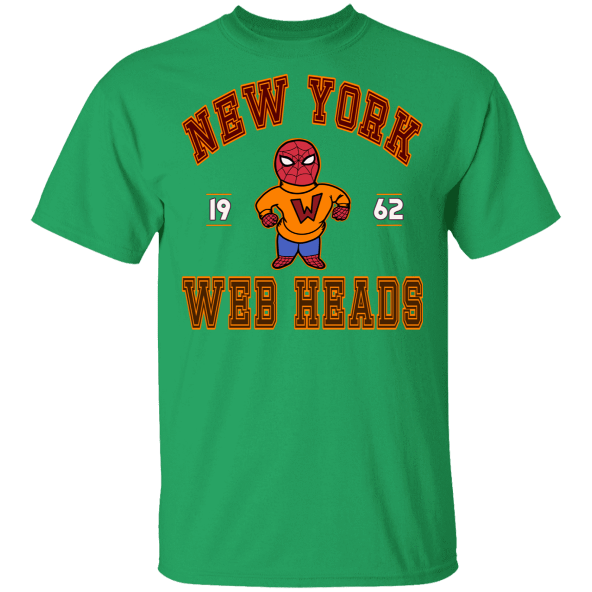T-Shirts Irish Green / S New York Web Heads T-Shirt