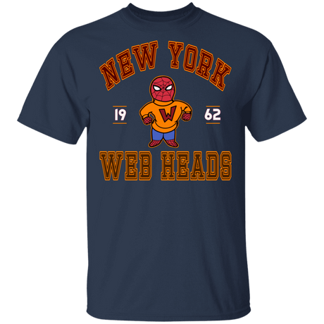 T-Shirts Navy / S New York Web Heads T-Shirt