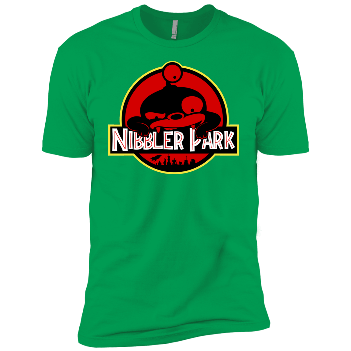 T-Shirts Kelly Green / YXS Nibbler Park Boys Premium T-Shirt