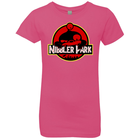 T-Shirts Hot Pink / YXS Nibbler Park Girls Premium T-Shirt