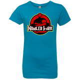 T-Shirts Turquoise / YXS Nibbler Park Girls Premium T-Shirt