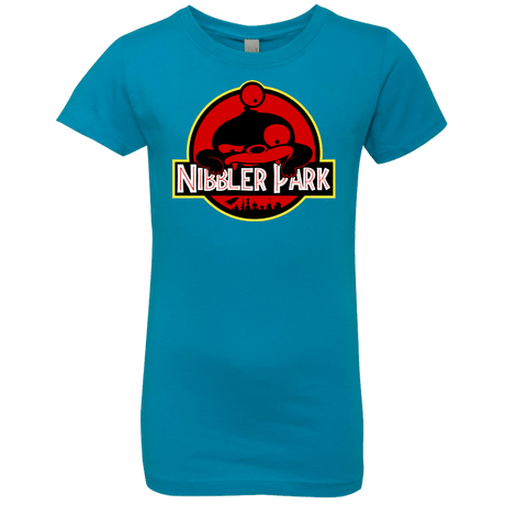 T-Shirts Turquoise / YXS Nibbler Park Girls Premium T-Shirt