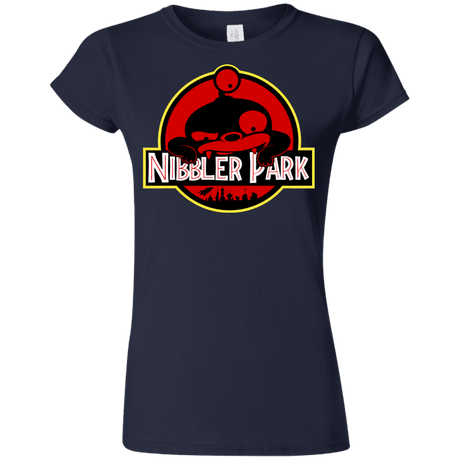 T-Shirts Navy / S Nibbler Park Junior Slimmer-Fit T-Shirt