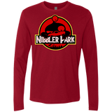 T-Shirts Cardinal / S Nibbler Park Men's Premium Long Sleeve