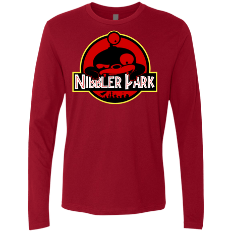 T-Shirts Cardinal / S Nibbler Park Men's Premium Long Sleeve