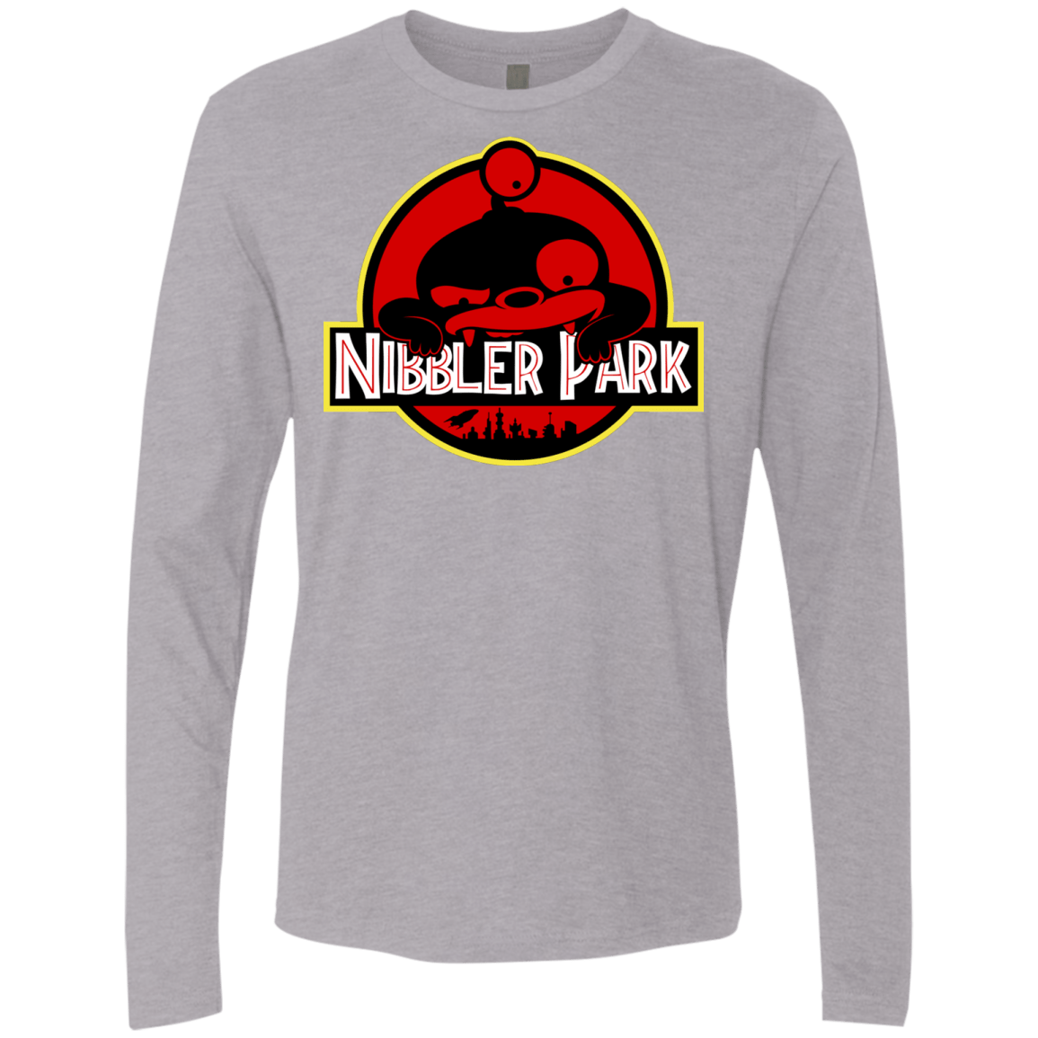 T-Shirts Heather Grey / S Nibbler Park Men's Premium Long Sleeve