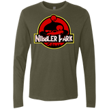 T-Shirts Military Green / S Nibbler Park Men's Premium Long Sleeve