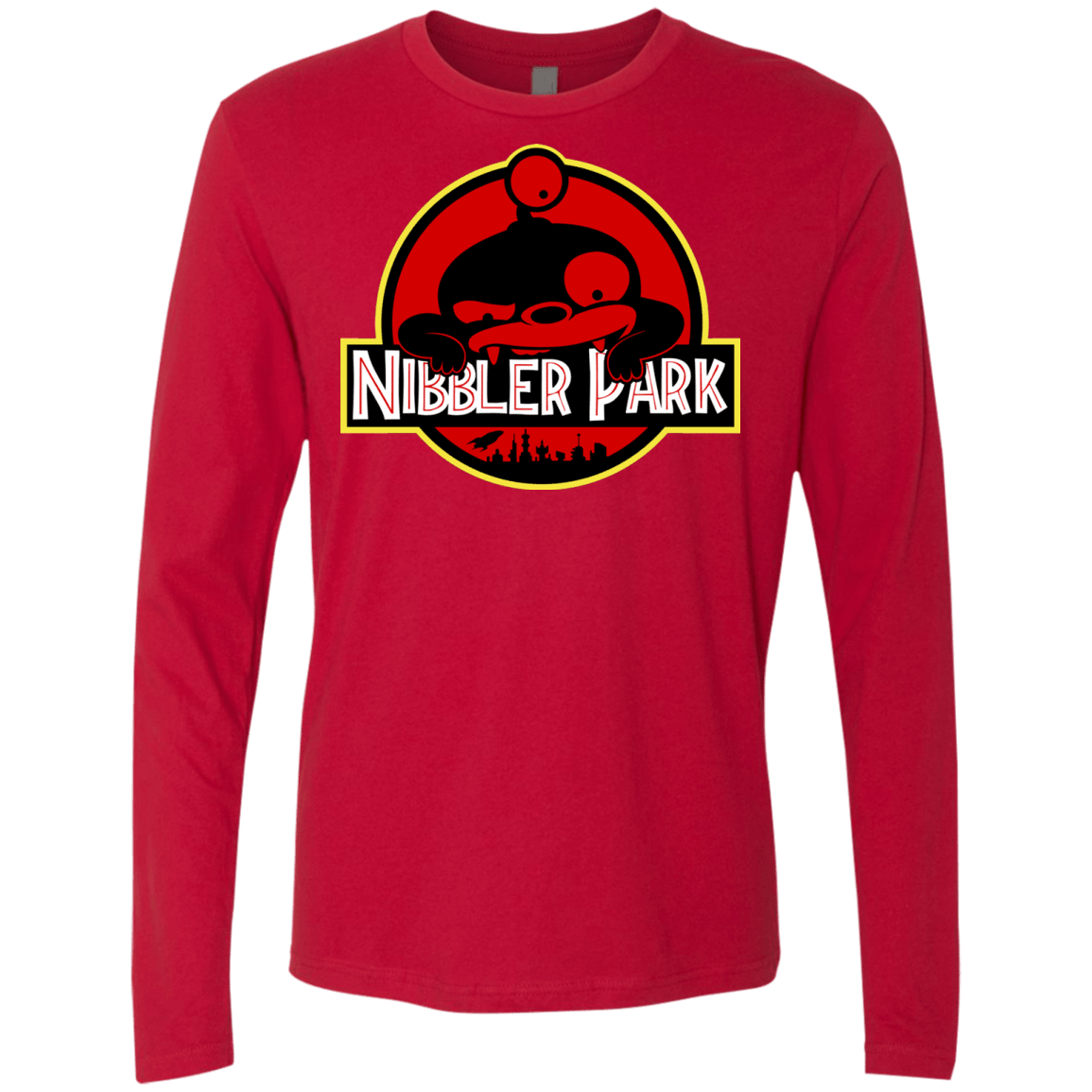 T-Shirts Red / S Nibbler Park Men's Premium Long Sleeve