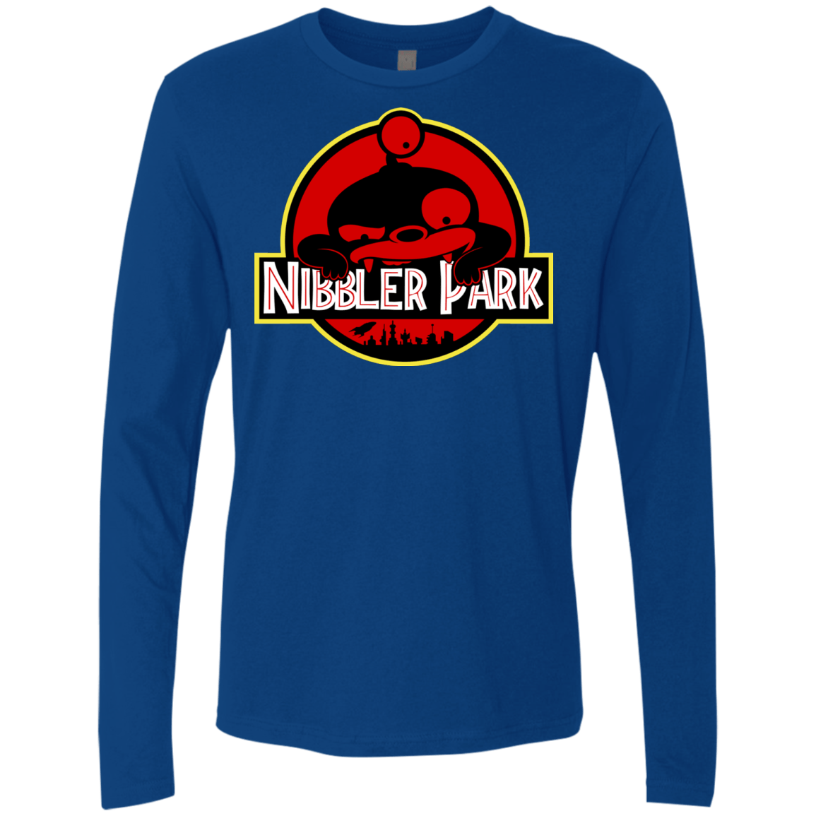 T-Shirts Royal / S Nibbler Park Men's Premium Long Sleeve