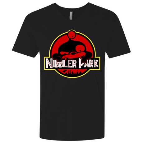 T-Shirts Black / X-Small Nibbler Park Men's Premium V-Neck