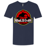 T-Shirts Midnight Navy / X-Small Nibbler Park Men's Premium V-Neck