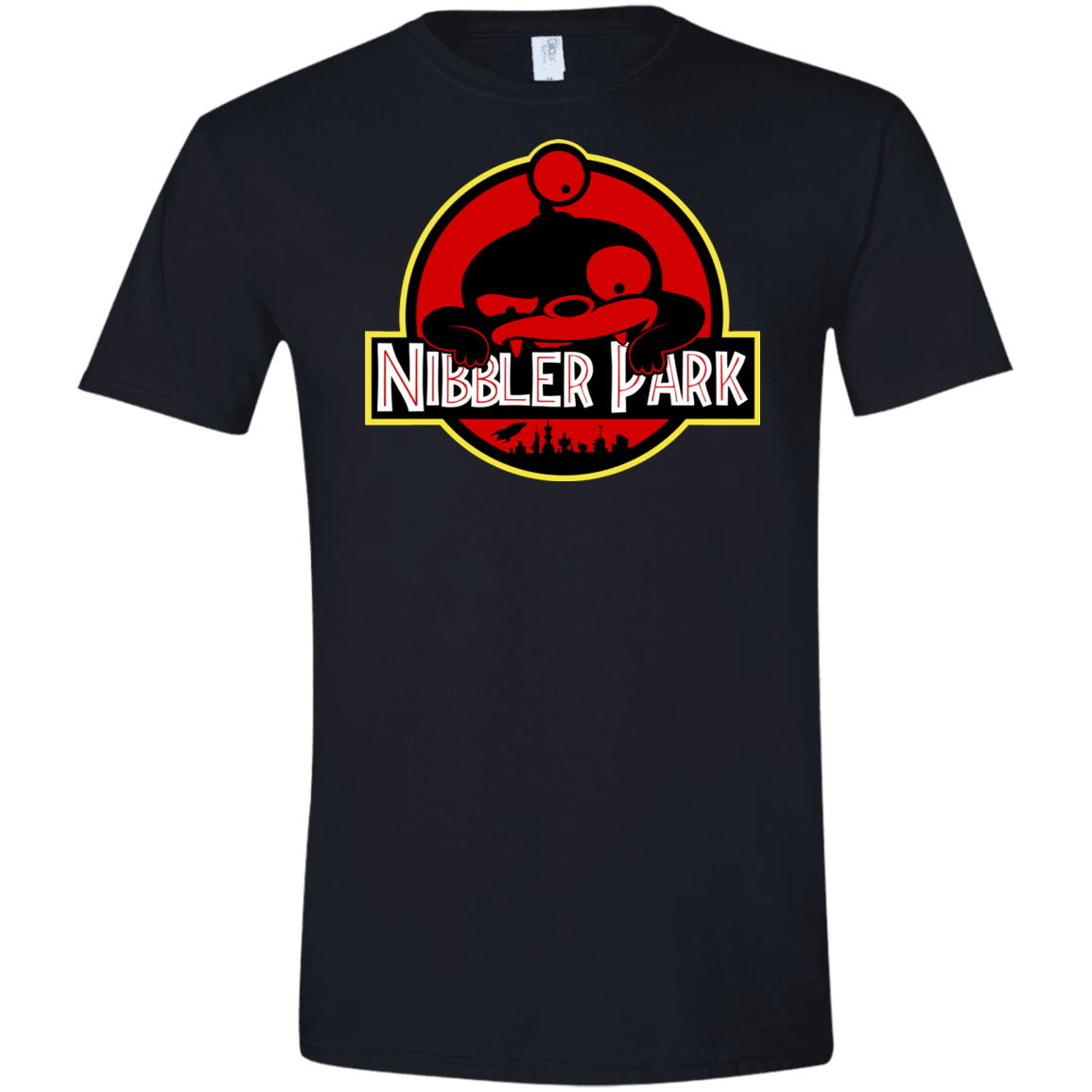 T-Shirts Black / X-Small Nibbler Park Men's Semi-Fitted Softstyle