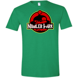 T-Shirts Heather Irish Green / S Nibbler Park Men's Semi-Fitted Softstyle