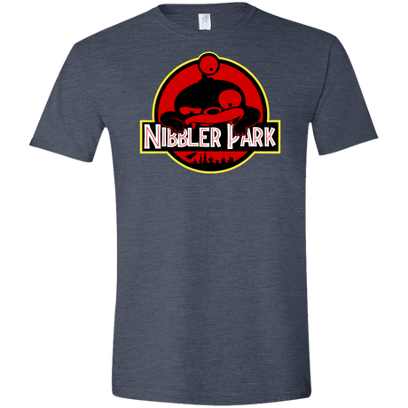 T-Shirts Heather Navy / S Nibbler Park Men's Semi-Fitted Softstyle