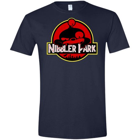T-Shirts Navy / X-Small Nibbler Park Men's Semi-Fitted Softstyle