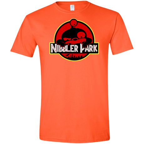 T-Shirts Orange / S Nibbler Park Men's Semi-Fitted Softstyle