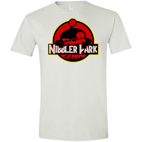 T-Shirts White / X-Small Nibbler Park Men's Semi-Fitted Softstyle