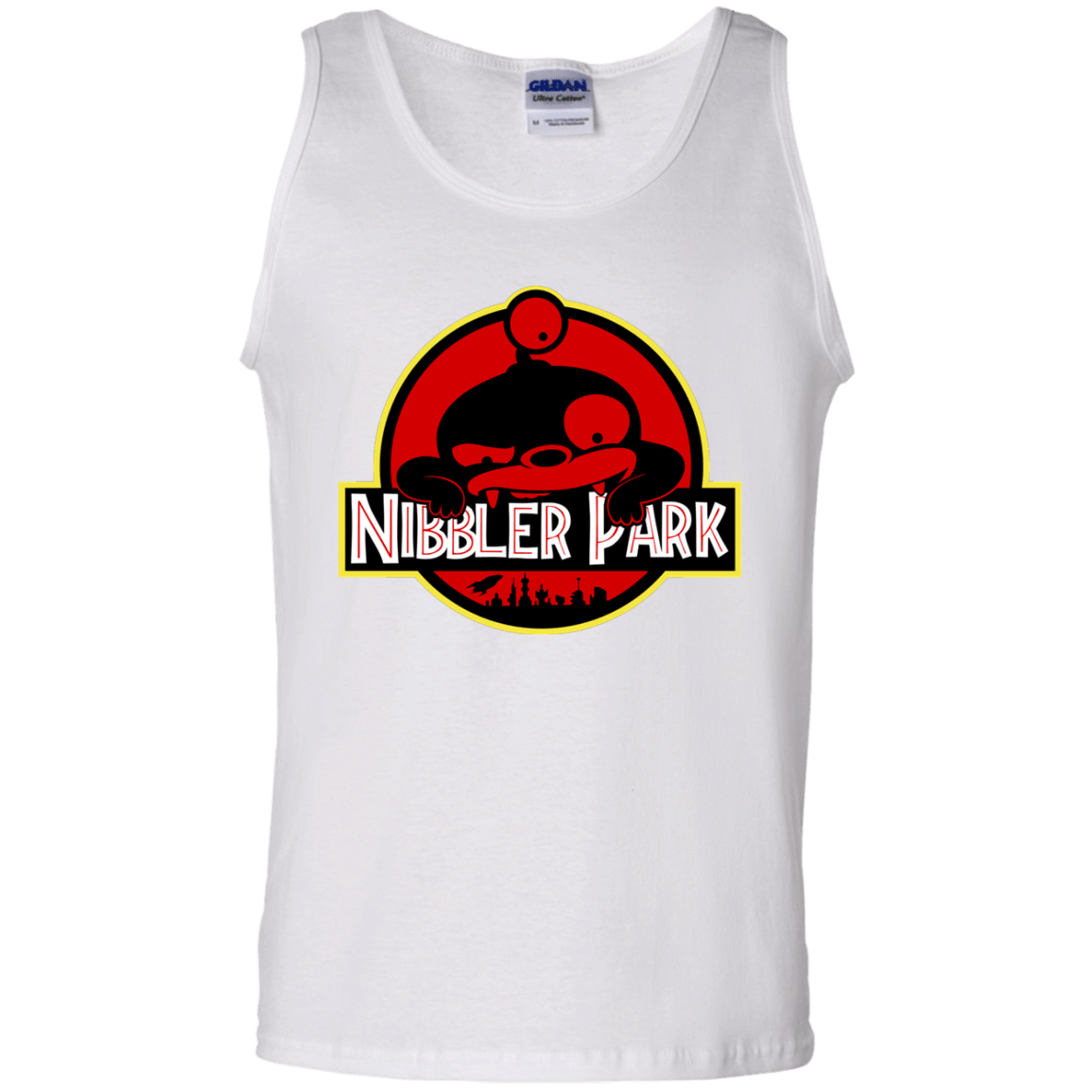 T-Shirts White / S Nibbler Park Men's Tank Top