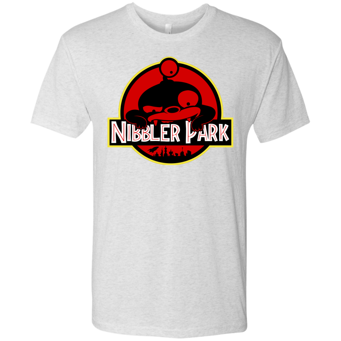 T-Shirts Heather White / S Nibbler Park Men's Triblend T-Shirt