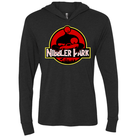 T-Shirts Vintage Black / X-Small Nibbler Park Triblend Long Sleeve Hoodie Tee