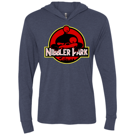 T-Shirts Vintage Navy / X-Small Nibbler Park Triblend Long Sleeve Hoodie Tee