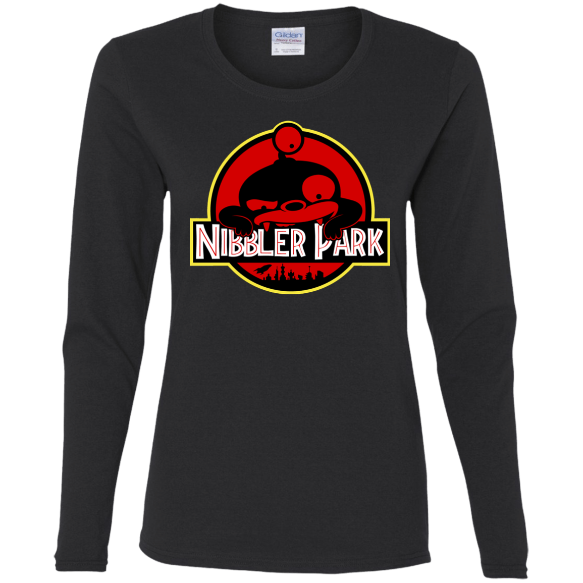 T-Shirts Black / S Nibbler Park Women's Long Sleeve T-Shirt