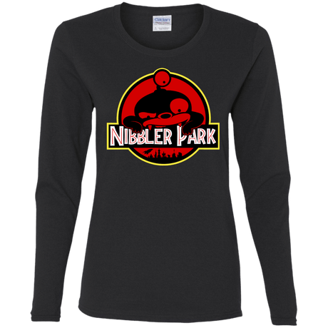 T-Shirts Black / S Nibbler Park Women's Long Sleeve T-Shirt
