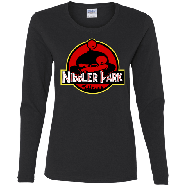 T-Shirts Black / S Nibbler Park Women's Long Sleeve T-Shirt