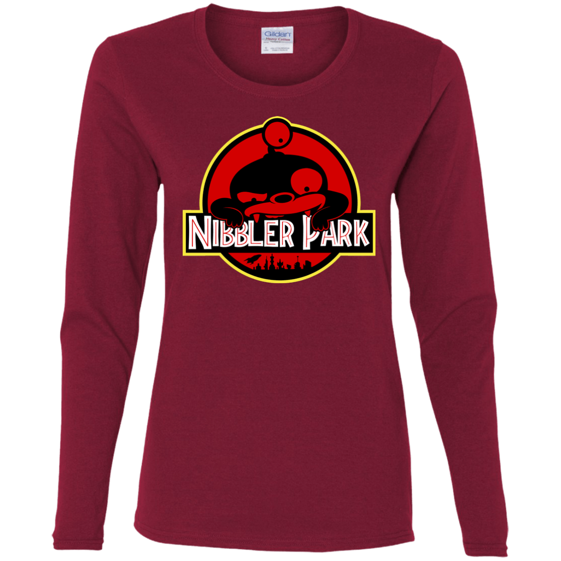 T-Shirts Cardinal / S Nibbler Park Women's Long Sleeve T-Shirt