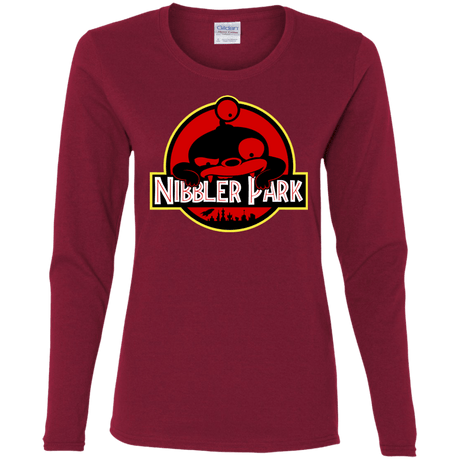 T-Shirts Cardinal / S Nibbler Park Women's Long Sleeve T-Shirt