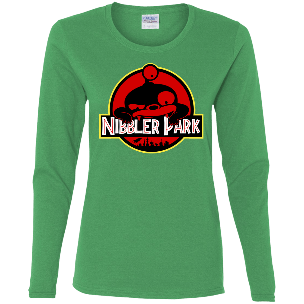 T-Shirts Irish Green / S Nibbler Park Women's Long Sleeve T-Shirt
